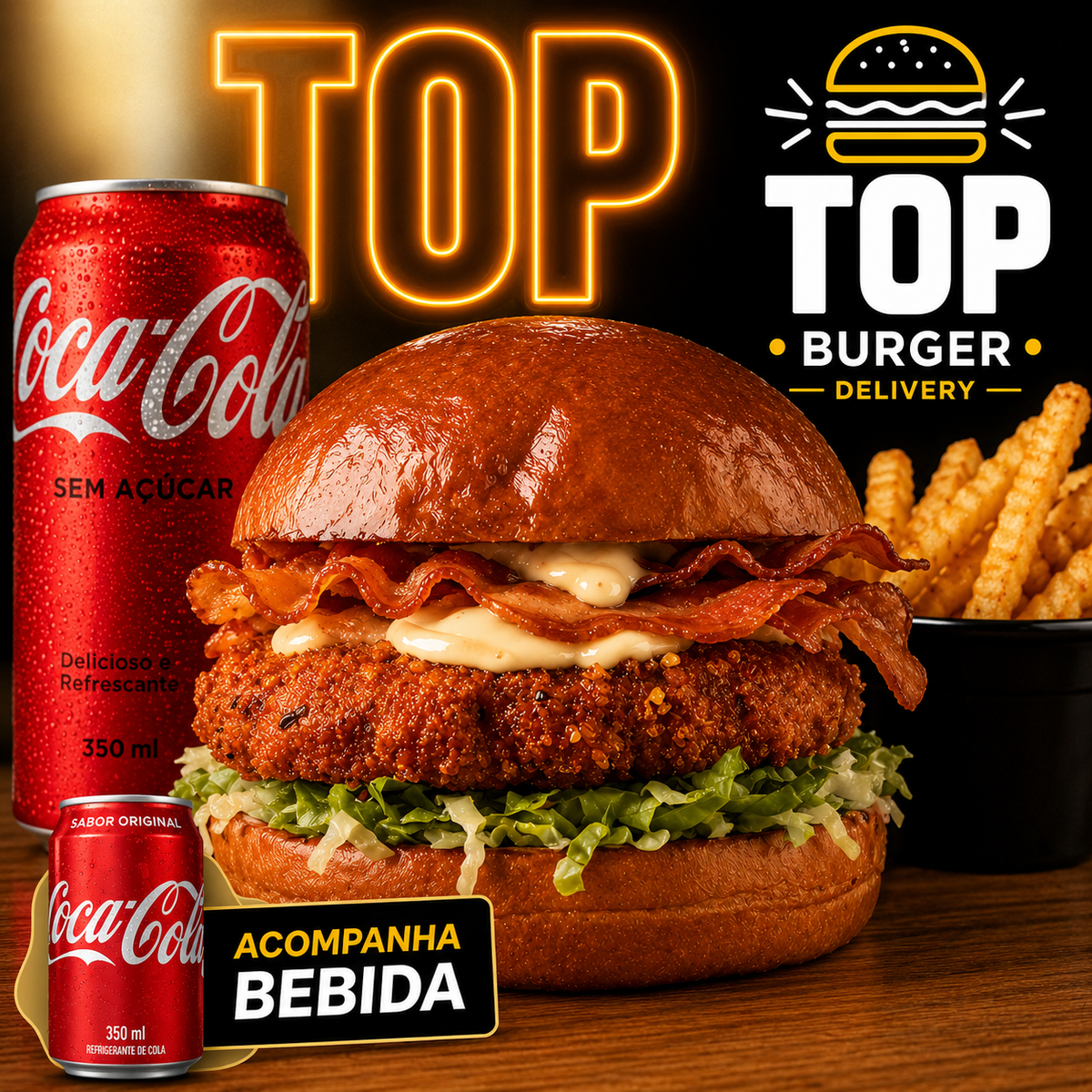 COMBO Classic Chicken + Coca-Cola + Fritas